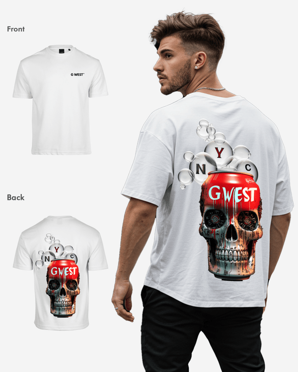 G West Oversized Nyc Can T-Shirt - 3 Colors