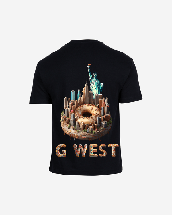 G West Oversized Nyc Donut T-Shirt - 4 Colors