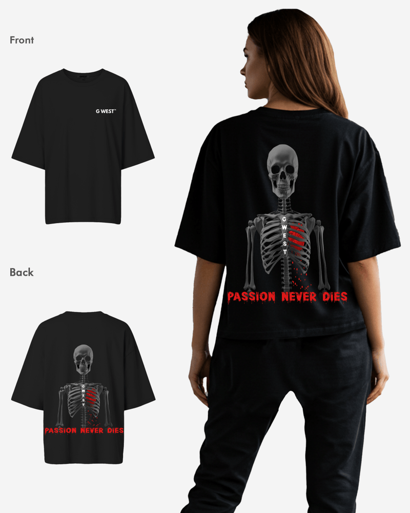 G West Oversized Passion Never Dies Tee - WOMEN