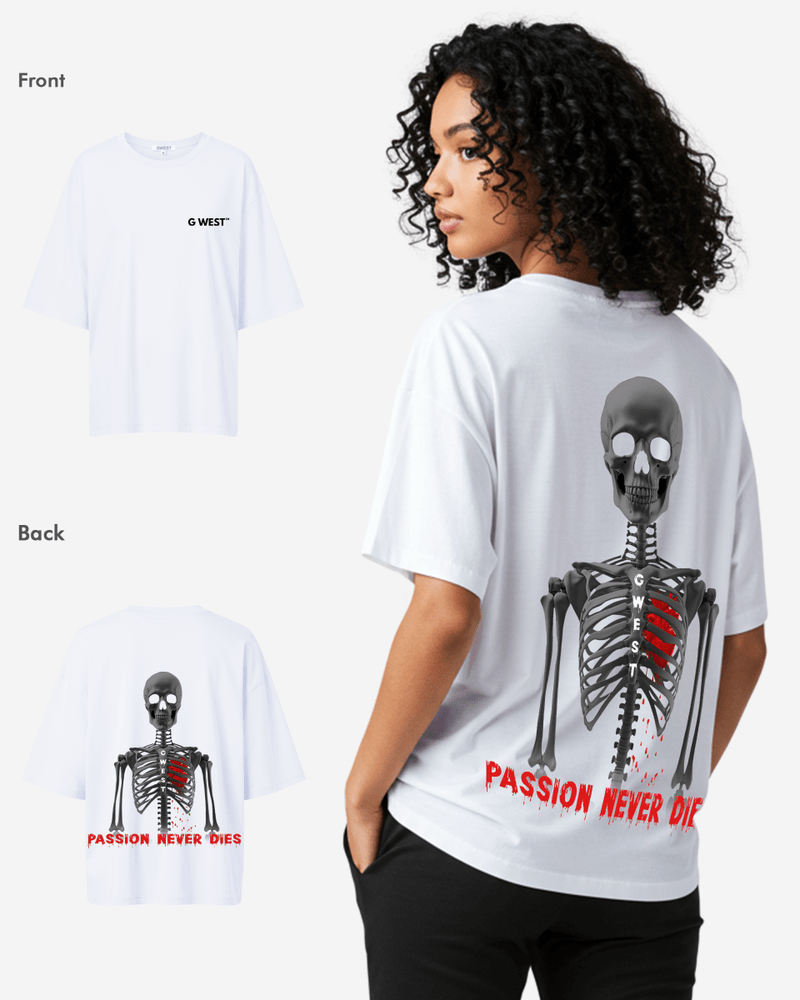 G West Oversized Passion Never Dies Tee - WOMEN