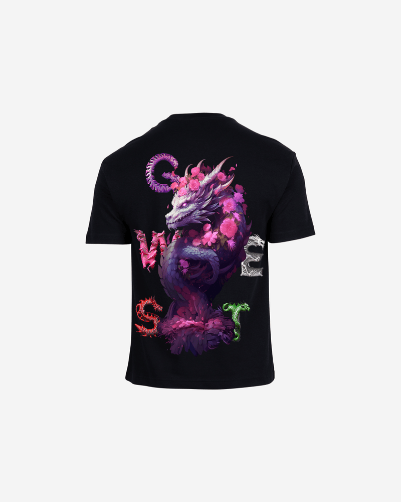 G West Oversized Purple Dragon Tee