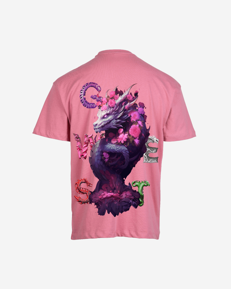 G West Oversized Purple Dragon Tee