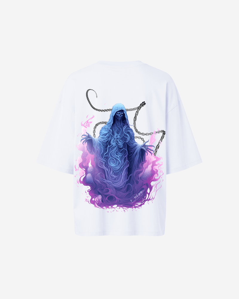 G West Oversized Purple Reaper Tee -WOMEN