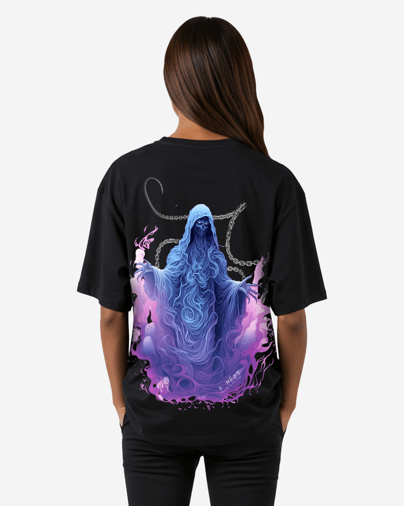 G West Oversized Purple Reaper Tee -WOMEN