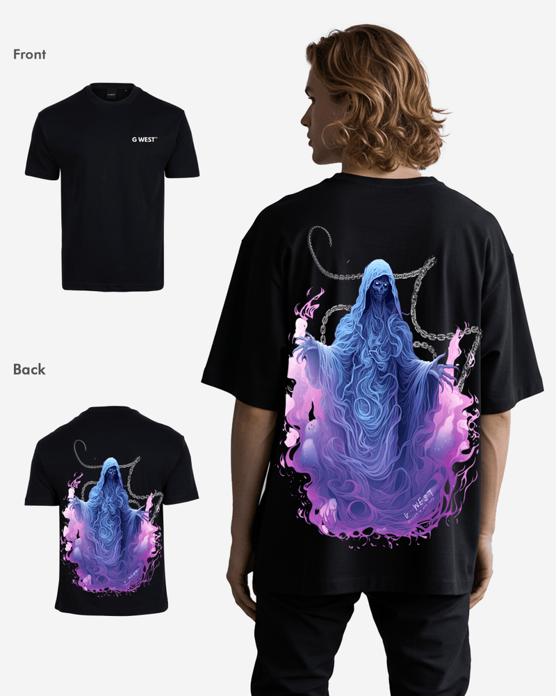 G West Oversized Purple Reaper Tee