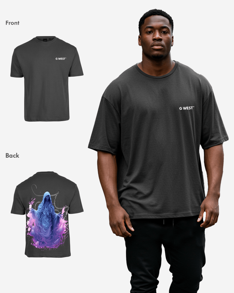 G West Oversized Purple Reaper Tee