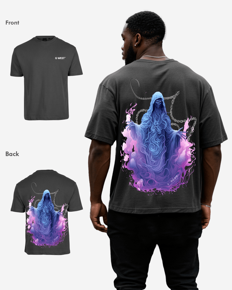 G West Oversized Purple Reaper Tee