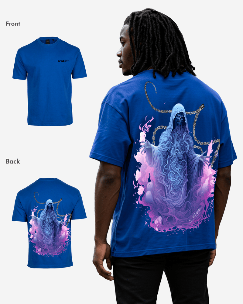 G West Oversized Purple Reaper Tee