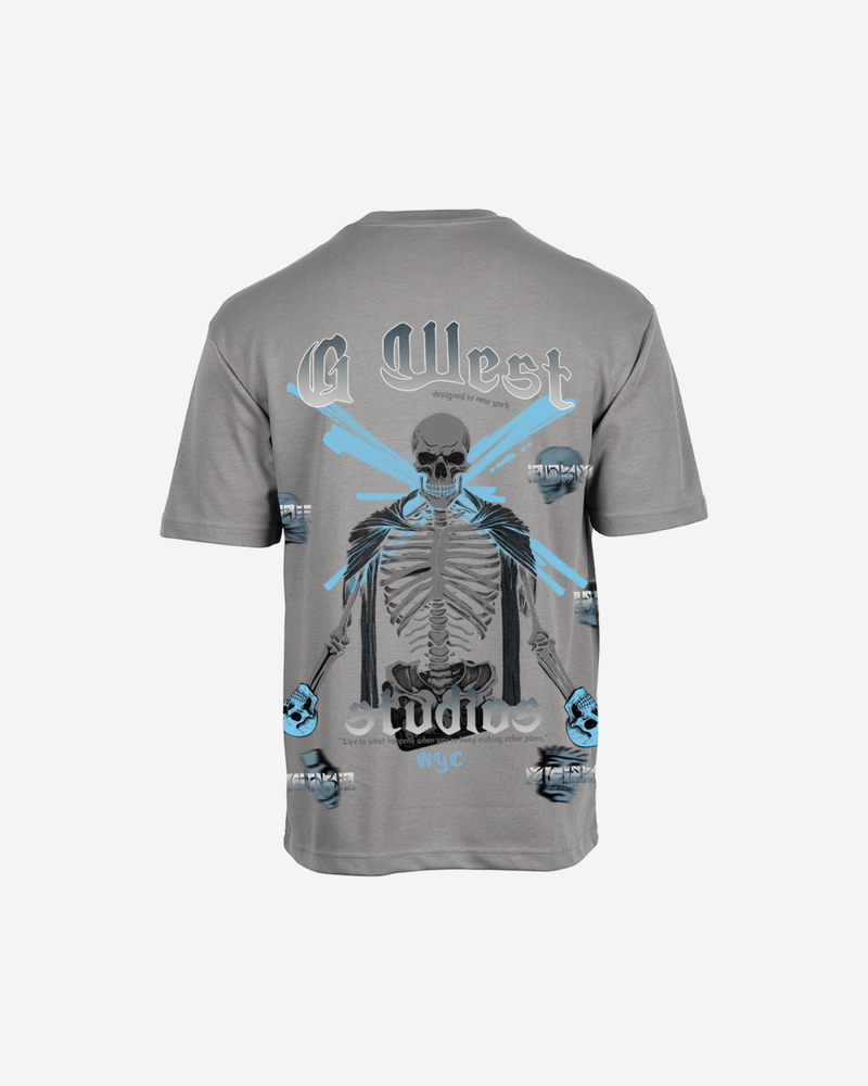 G West Oversized Skull Tee
