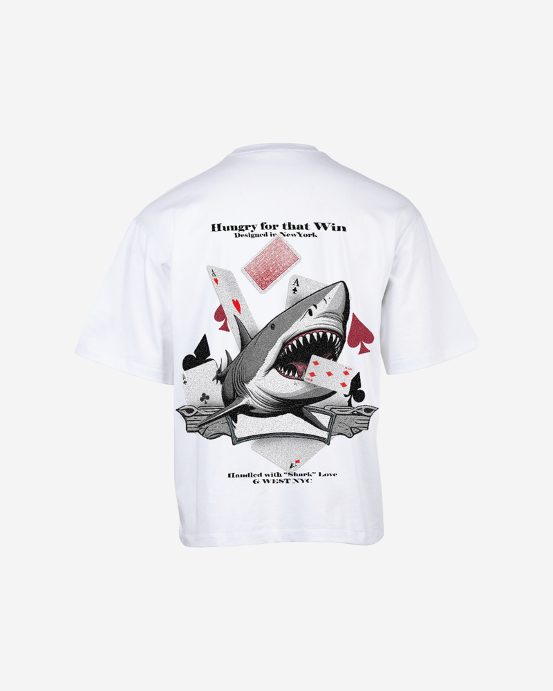 G West Oversized Spade Of Sharks T Shirt