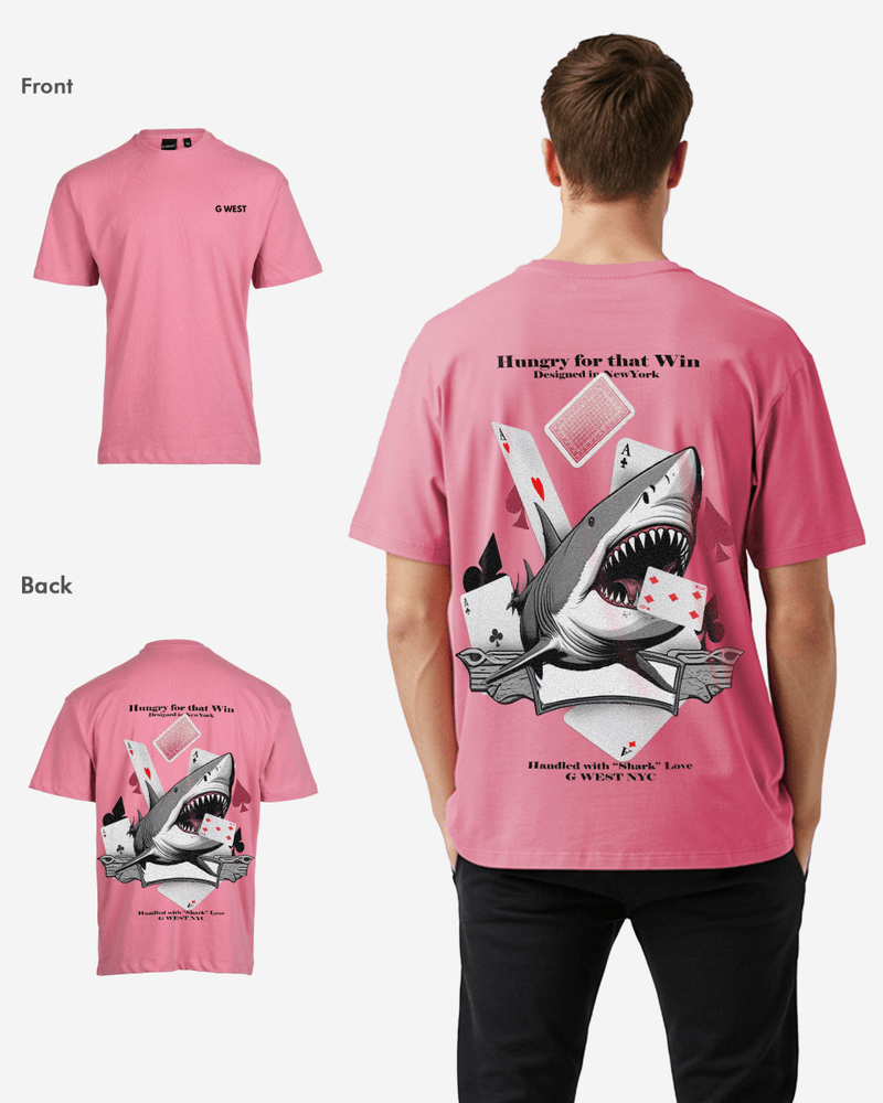 G West Oversized Spade Of Sharks T Shirt