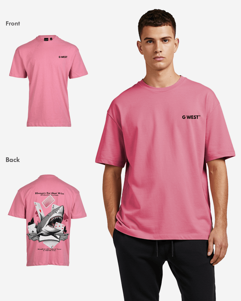 G West Oversized Spade Of Sharks T Shirt