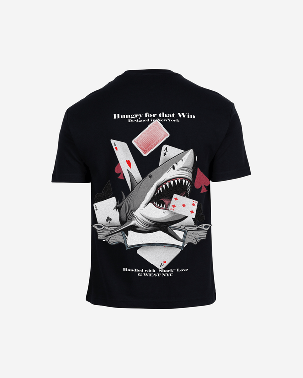 G West Oversized Spade Of Sharks T Shirt
