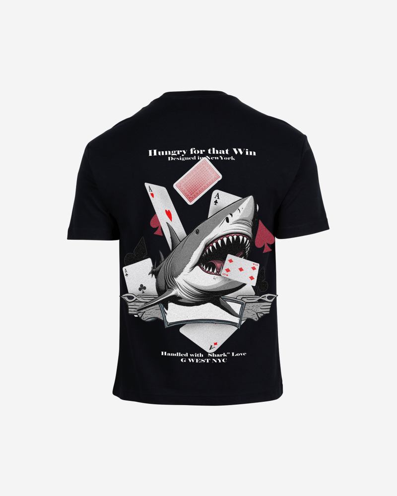 G West Oversized Spade Of Sharks T Shirt