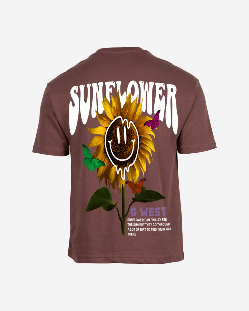 G West Oversized Sunflower Tee