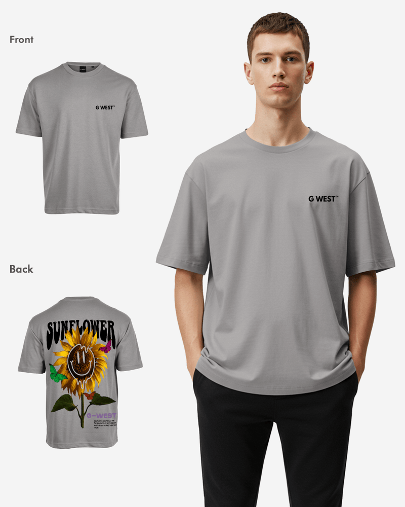 G West Oversized Sunflower Tee