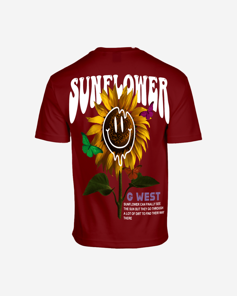 G West Oversized Sunflower Tee
