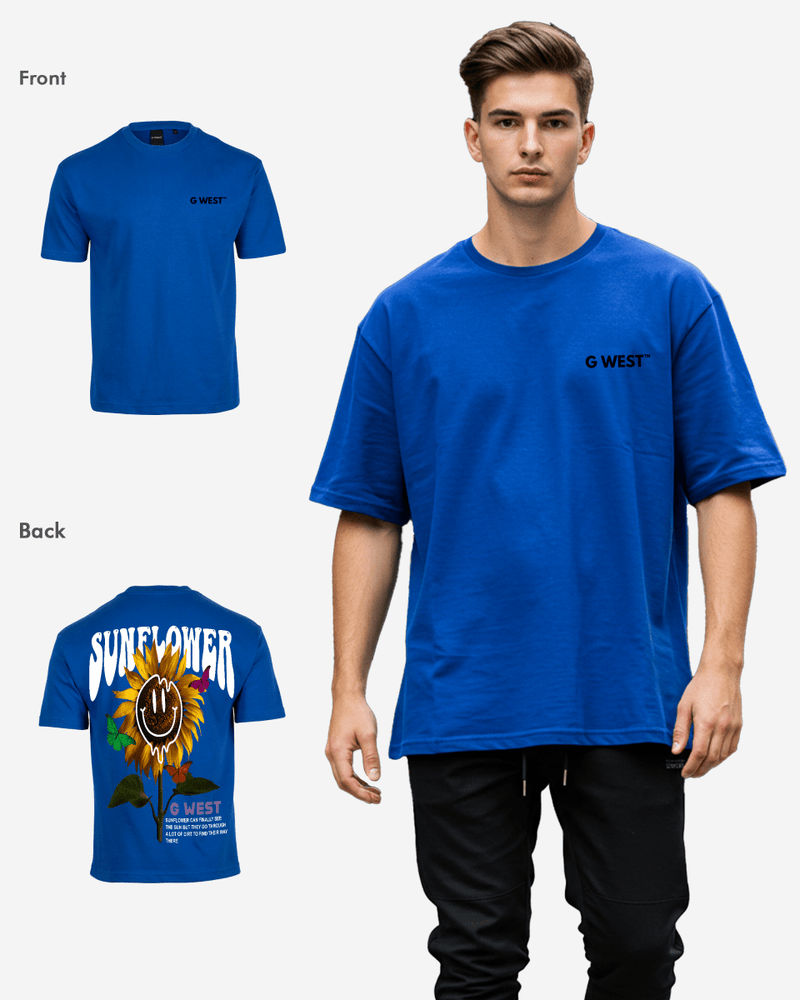 G West Oversized Sunflower Tee
