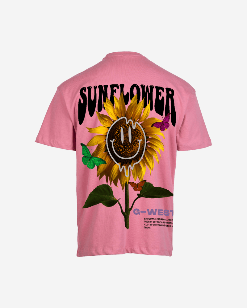 G West Oversized Sunflower Tee