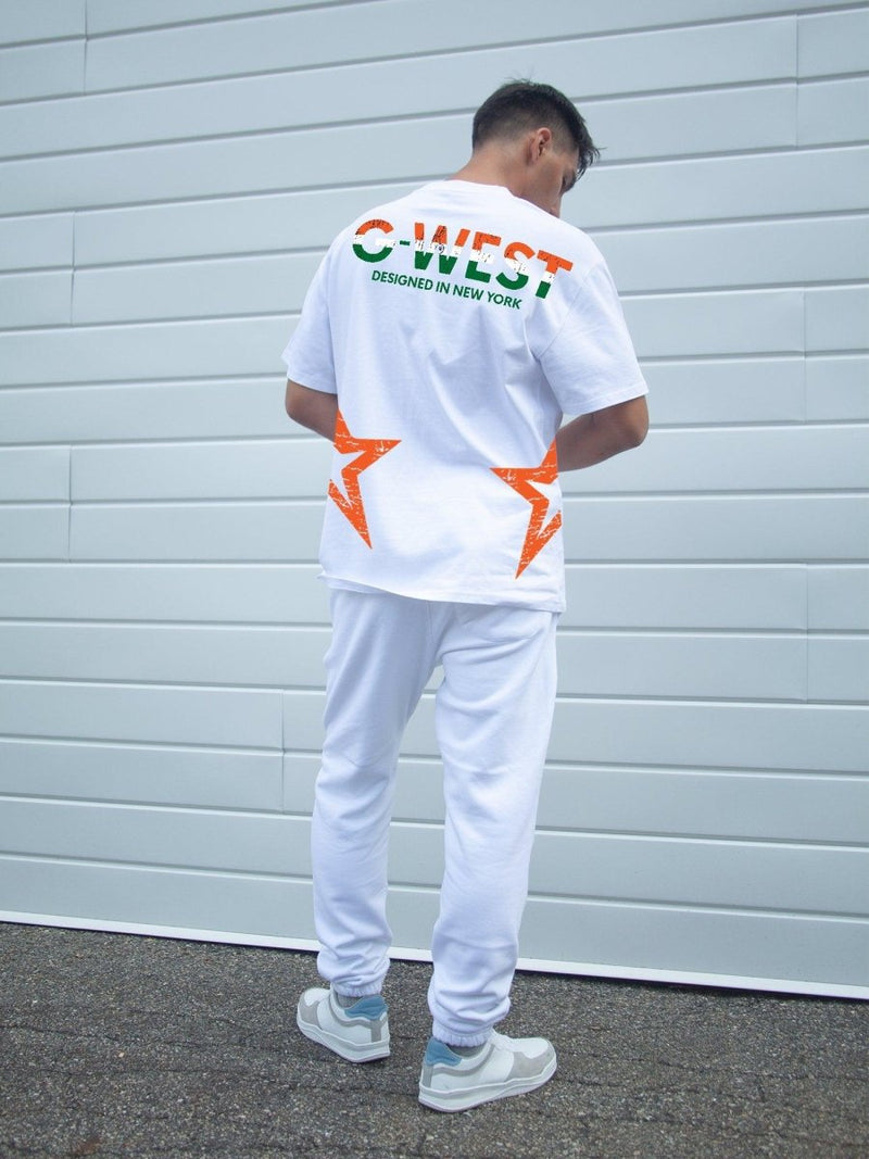 G West Oversized Tee Cricket India Logo T-Shirt : Gwdtfl2403 - 2 Colors