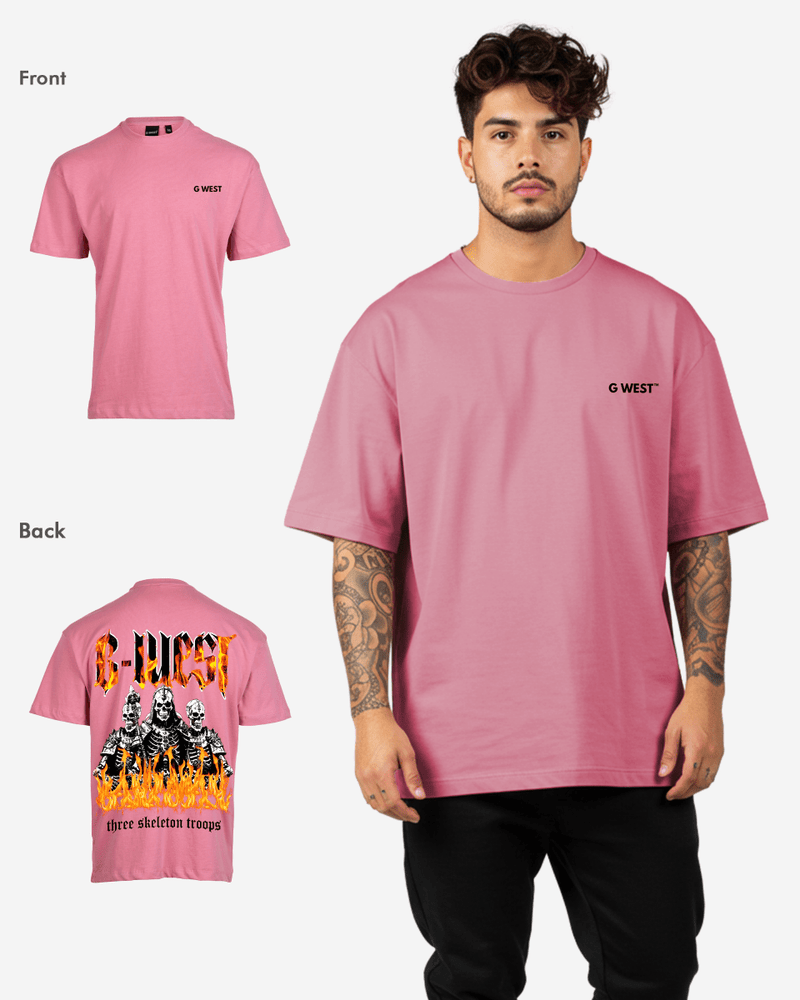 G West Oversized Tri Skeleton Tee