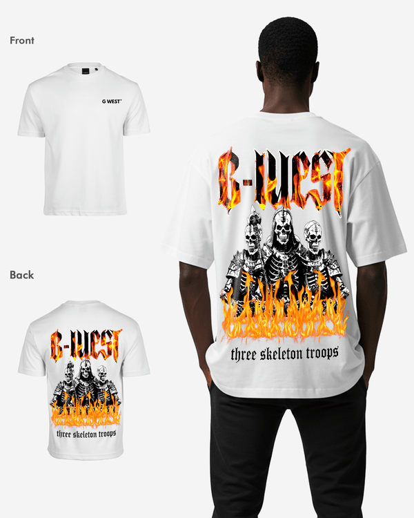 G West Oversized Tri Skeleton Tee