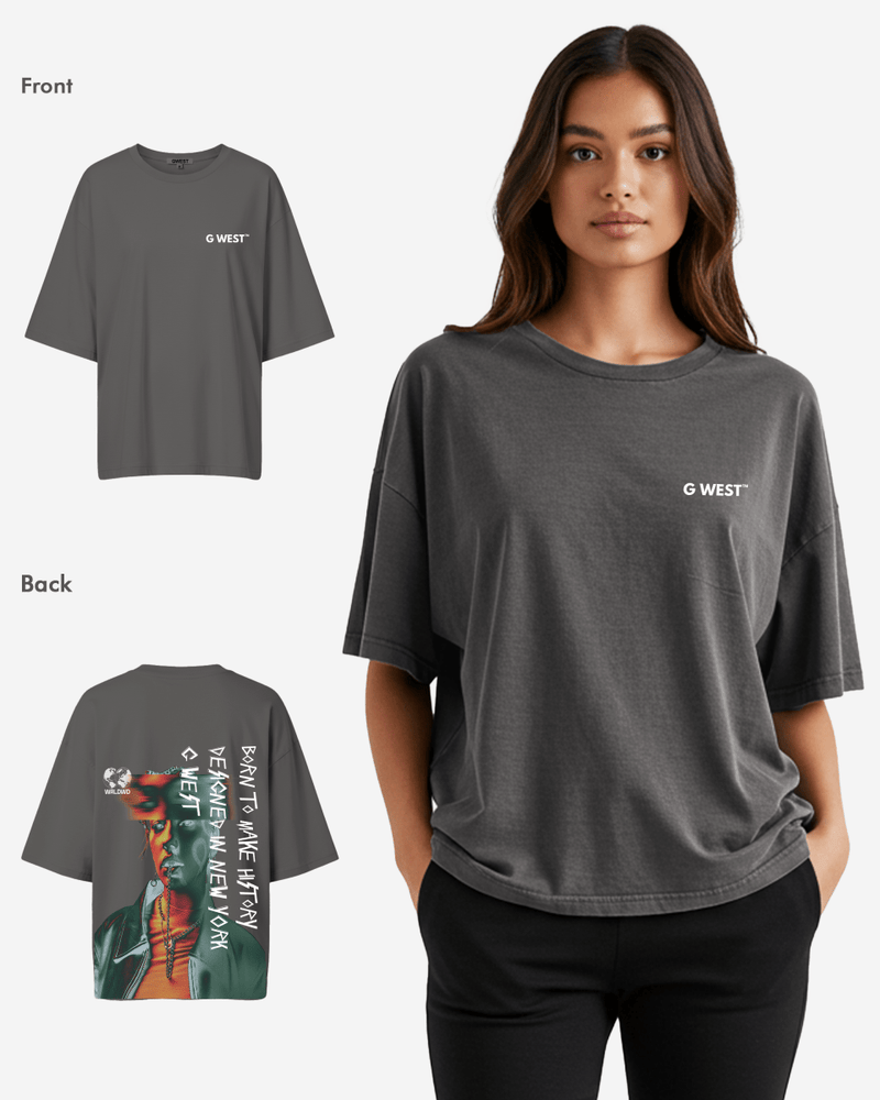 G West Oversized World Wide Chain Tee - WOMEN