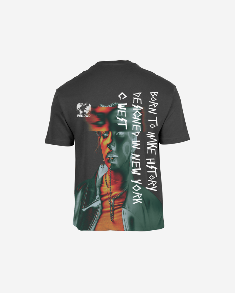 G West Oversized World Wide Chain Tee