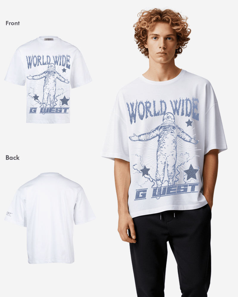 G West Oversized World Wide Star T Shirt