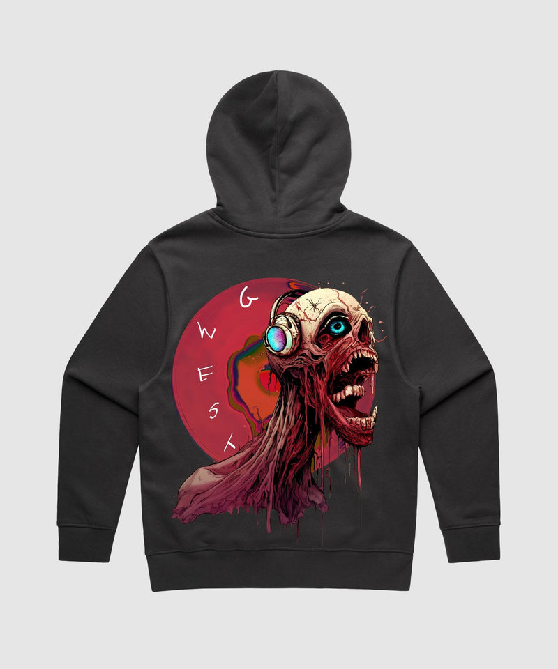 G WEST VINYL ZOMBIE HEAVY PREMIUM HOODIE - 6 COLORS