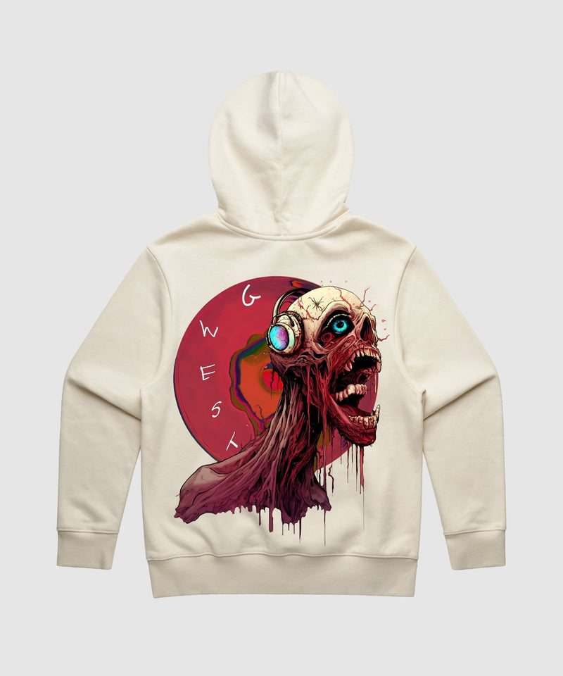 G WEST VINYL ZOMBIE HEAVY PREMIUM HOODIE - 6 COLORS