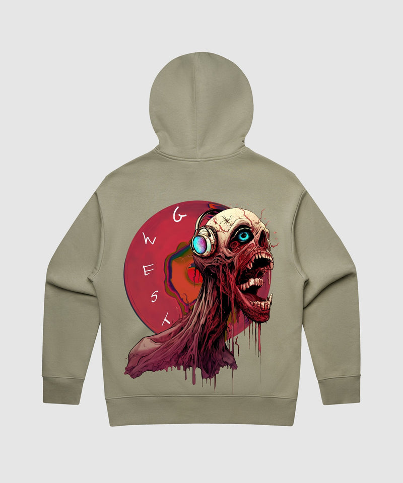 G WEST VINYL ZOMBIE HEAVY PREMIUM HOODIE - 6 COLORS