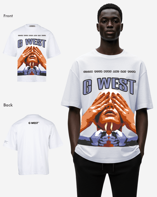 G West Candlelit Secret Oversized Tee GWROJMT32